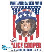 Alice Cooper - Poster ´´Cooper for President´´