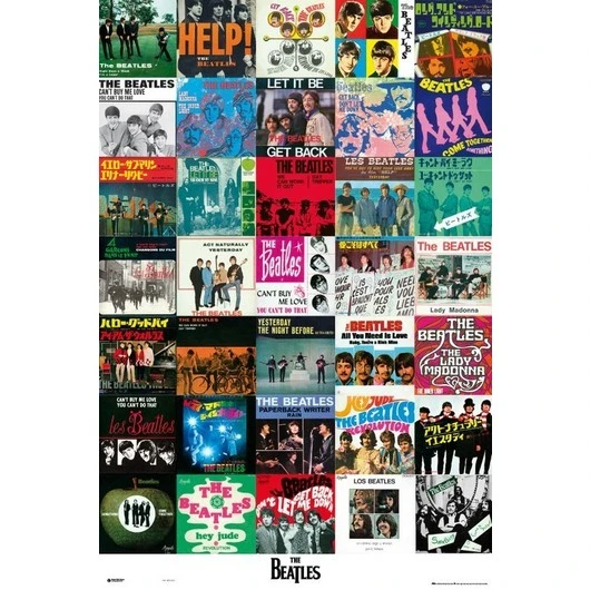 Beatles - Poster SINGLES