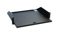 19´´ Rackablage 2HE ausziehbar Adam Hall