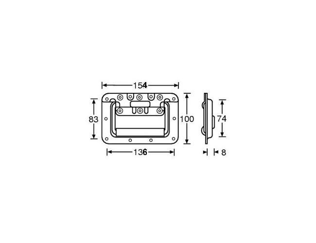 Adam Hall Hardware 34082