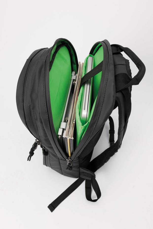 Magma Riot DJ-Backpack Lite black/bionic-green