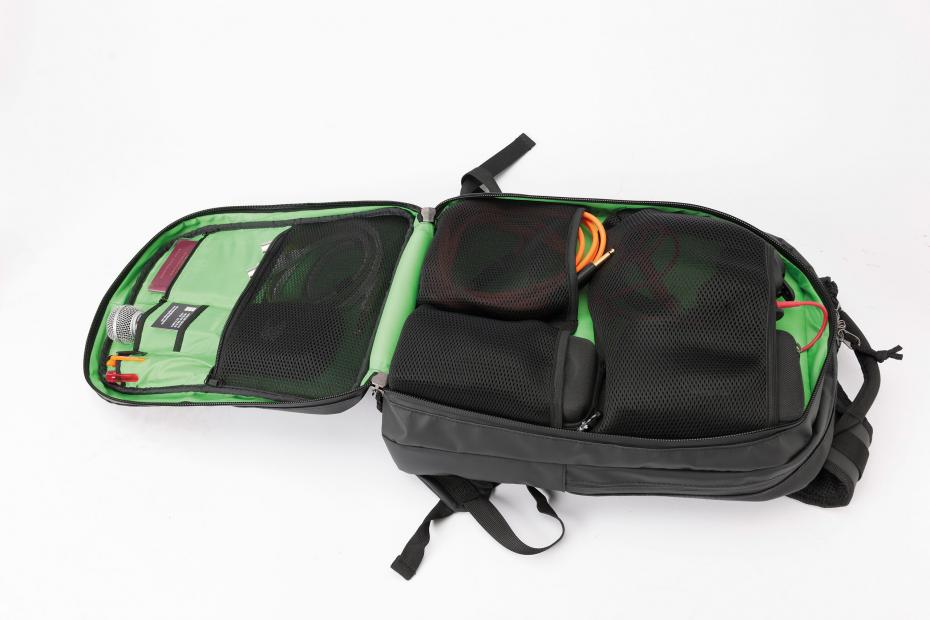 Magma Riot DJ-Backpack Lite black/bionic-green