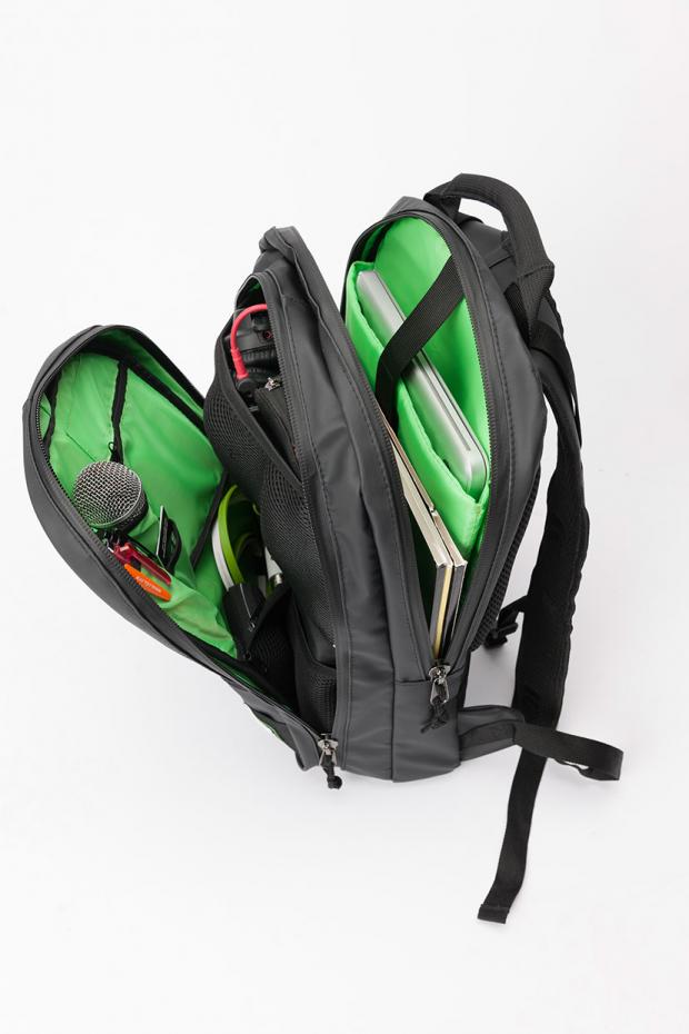 Magma Riot DJ-Backpack Lite black/bionic-green