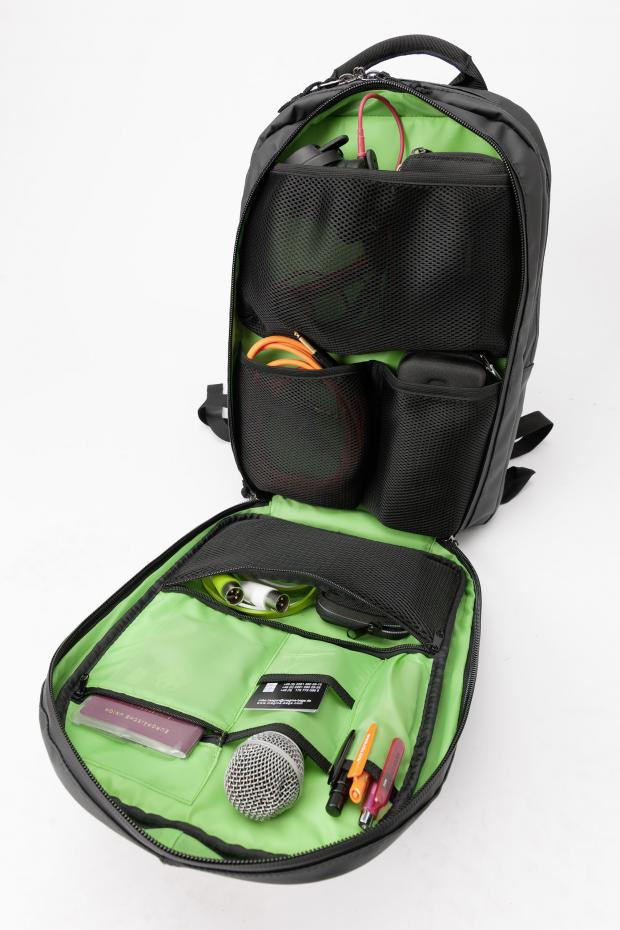 Magma Riot DJ-Backpack Lite black/bionic-green