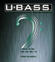 Kala U-Bass Metal Roundwound String Set, 4-St