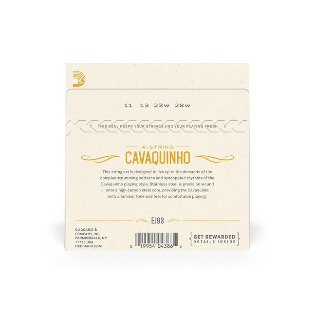 D'Addario EJ93 Cavaquinho