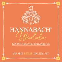 Hannabach 243MHT Uku-Saiten Tenor   GOLDIN MEDIUM/HIGH TENSION