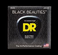 DR Strings Bass Black Beauties 45-125