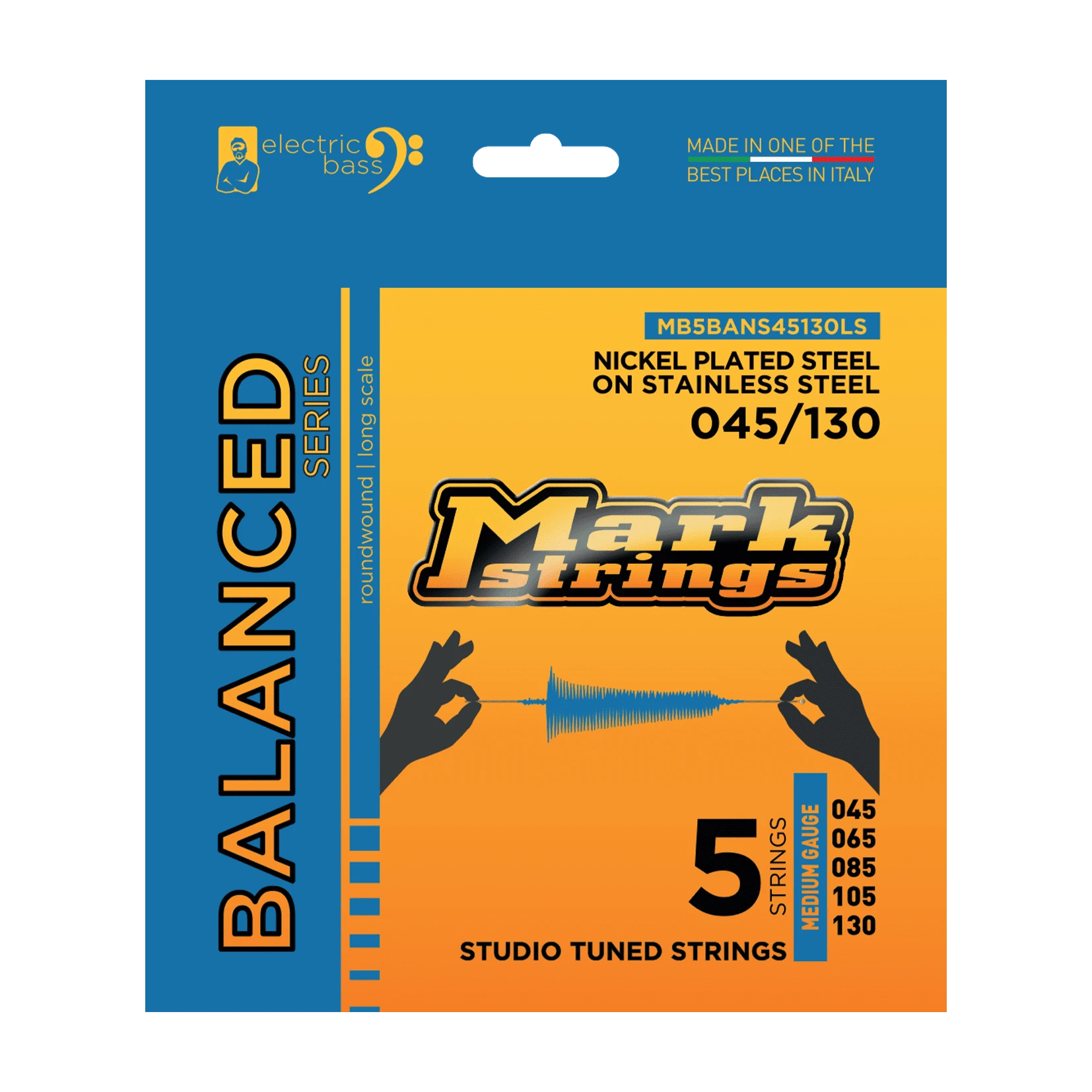 Markbass BALANCED 45-130 Nickel plated Steel