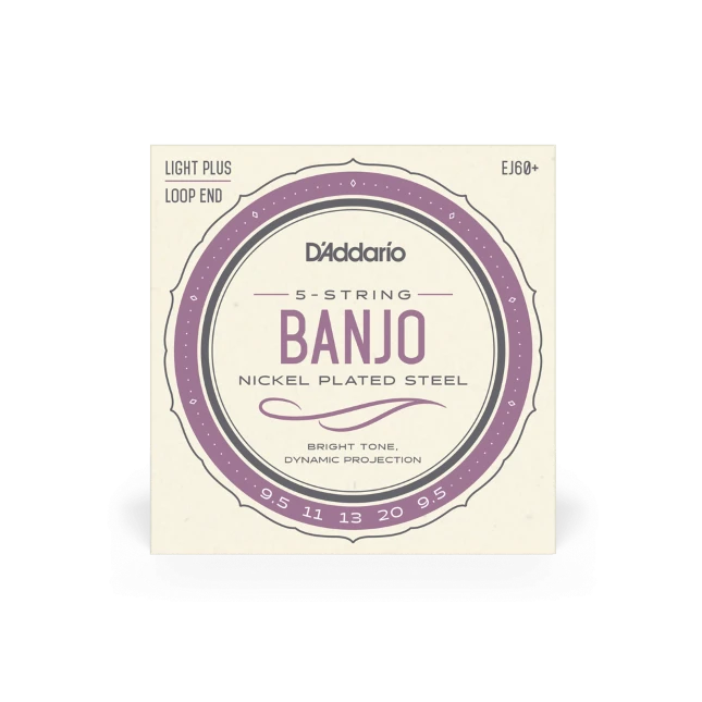 d'Addario EJ60+ 09,5-20 Set Banjo 5 string