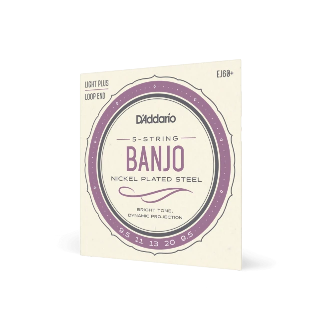 d'Addario EJ60+ 09,5-20 Set Banjo 5 string