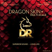 DR Strings Bass Dragon Skin+ DBSM-45 Coated Multi-Scale
