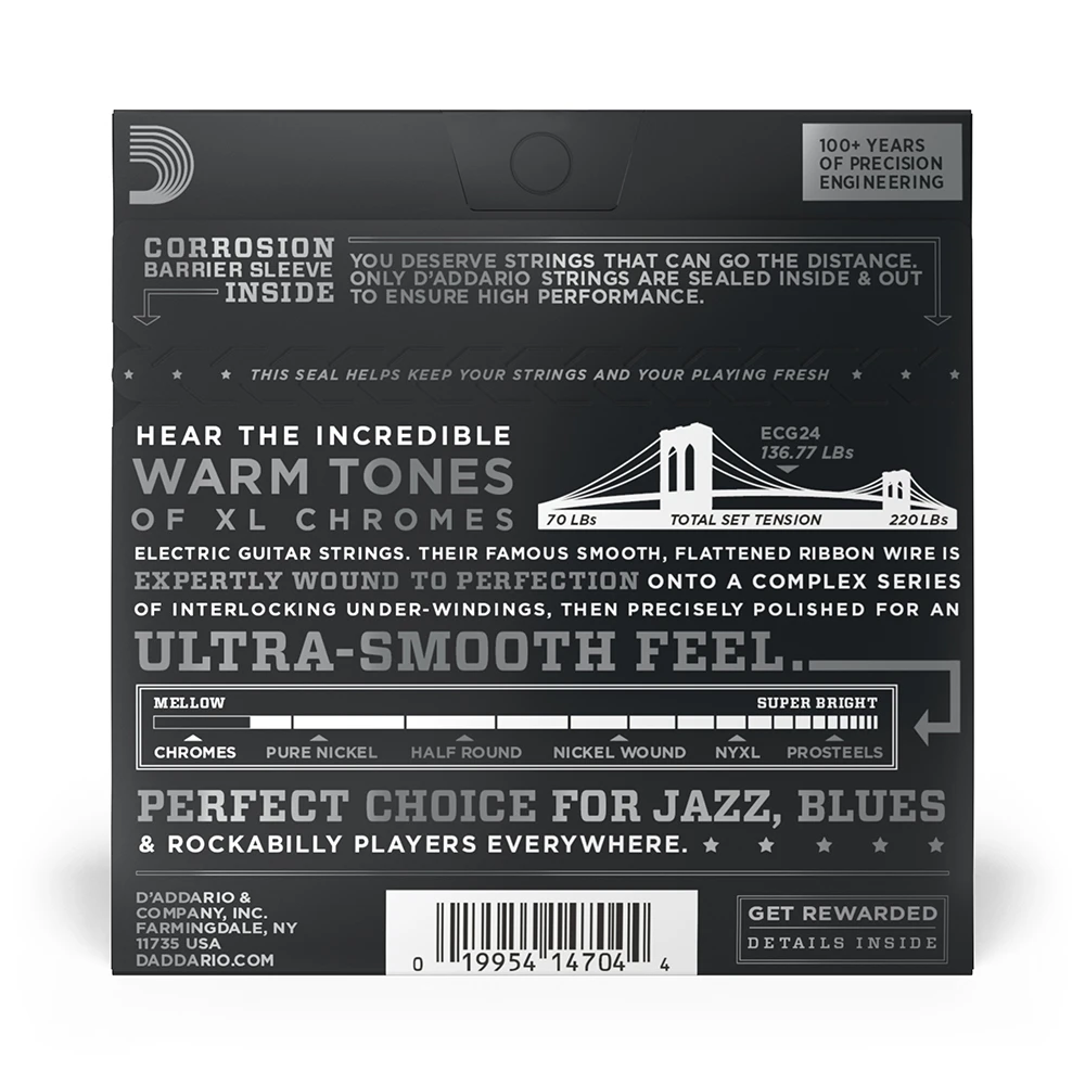 D´Addario ECG24 11-50 Chromes