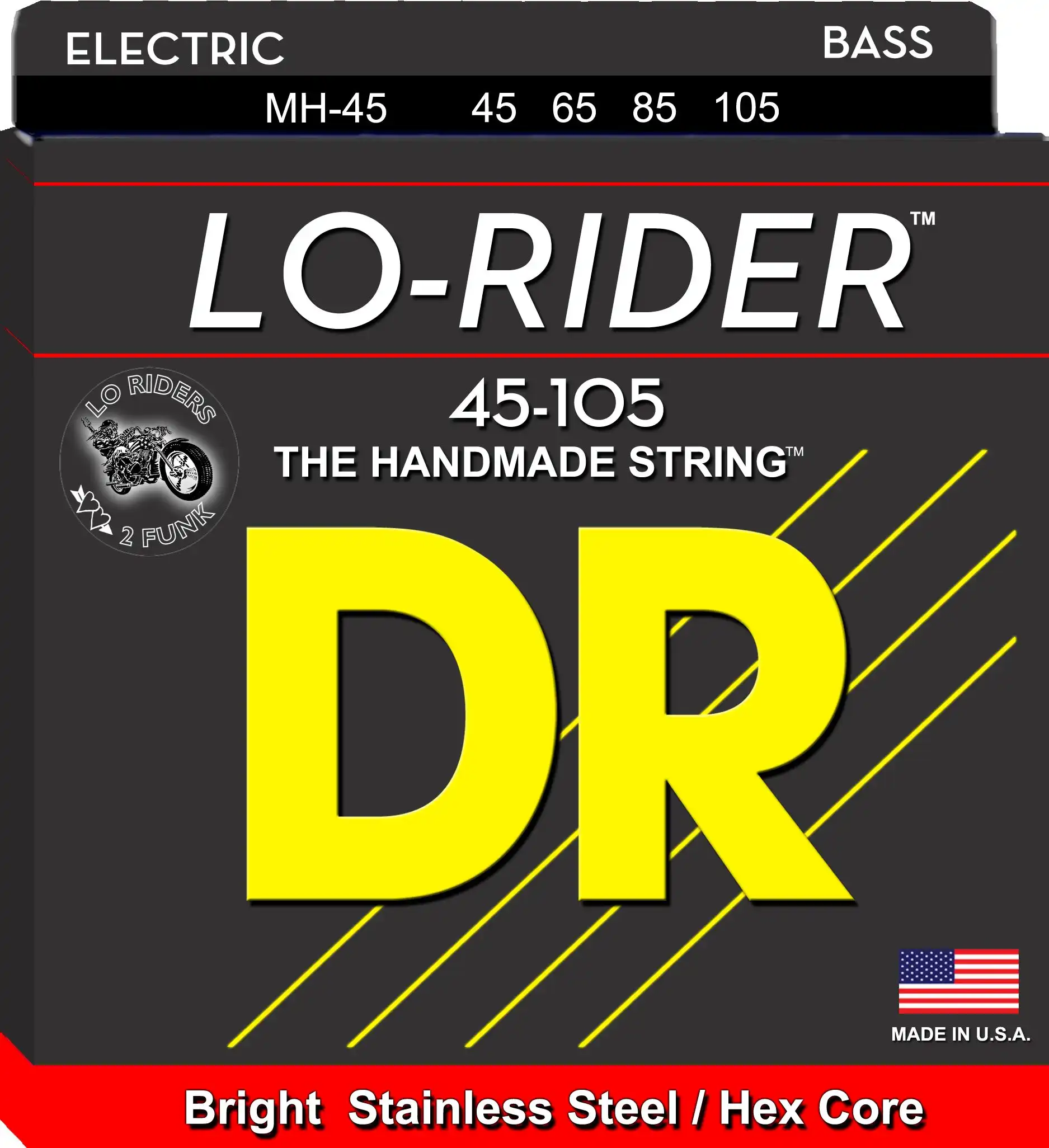 DR Strings LO-RIDERMedium 45-105