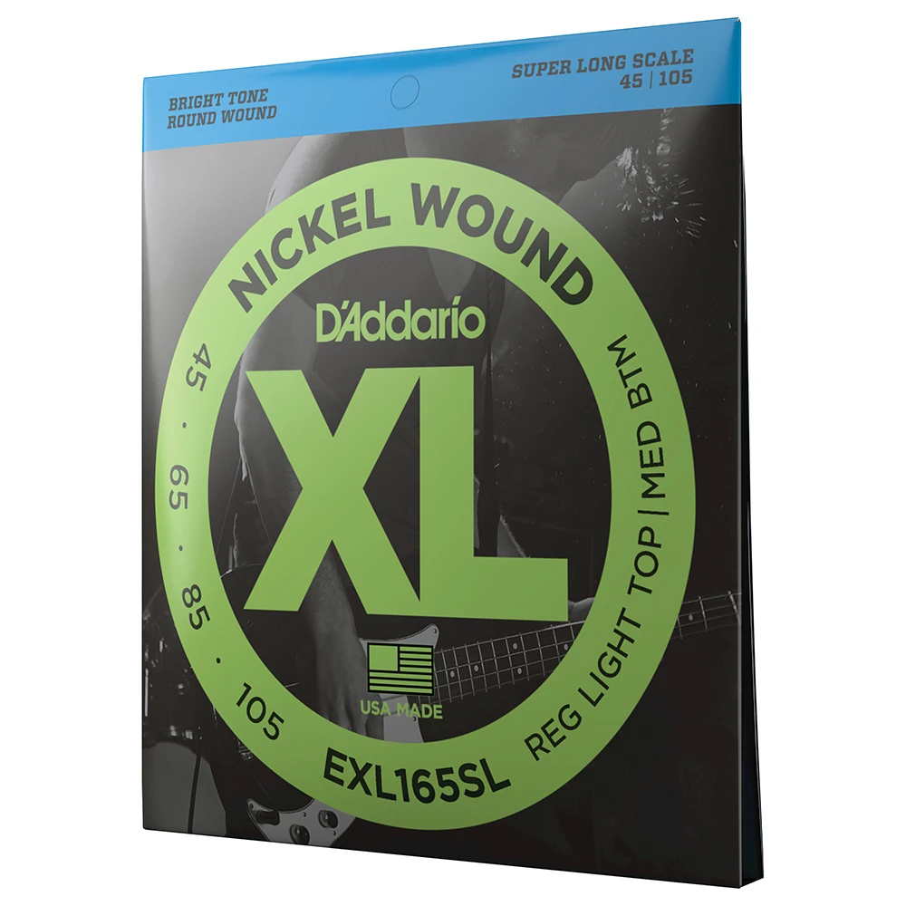 D´Addario EXL165SL 45-105 Bass Saiten Super Long Scale