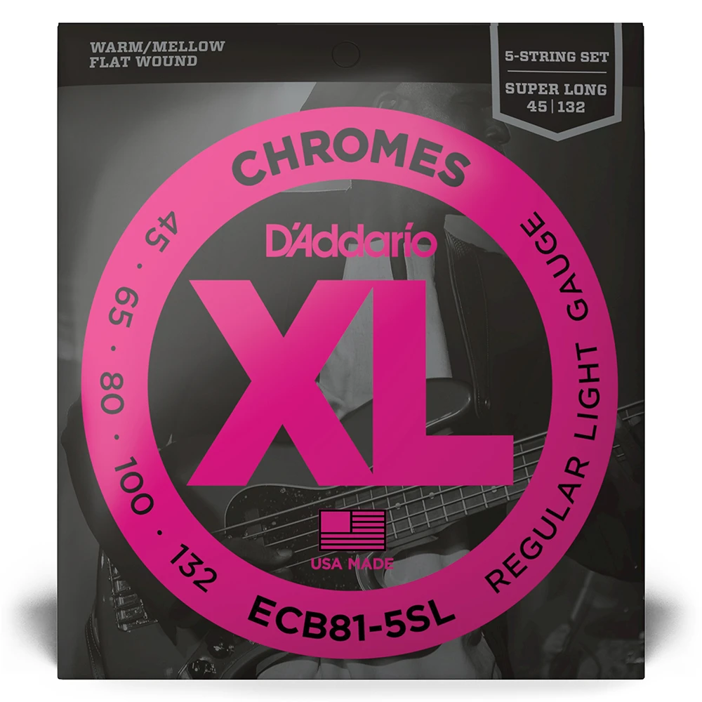 D´Addario ECB81-5SL 45-132 Chromes