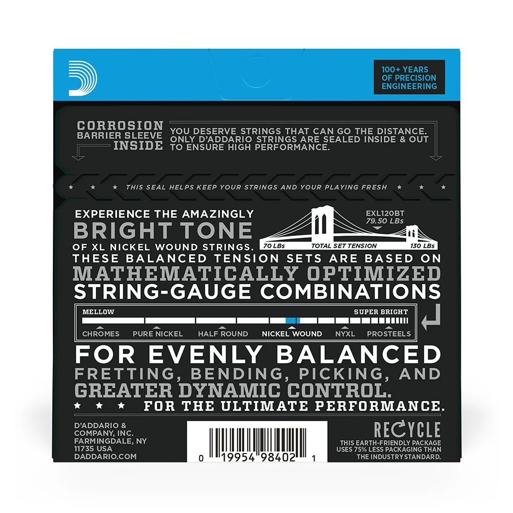 D´Addario EXL115BT 11-50 Balanced Tension