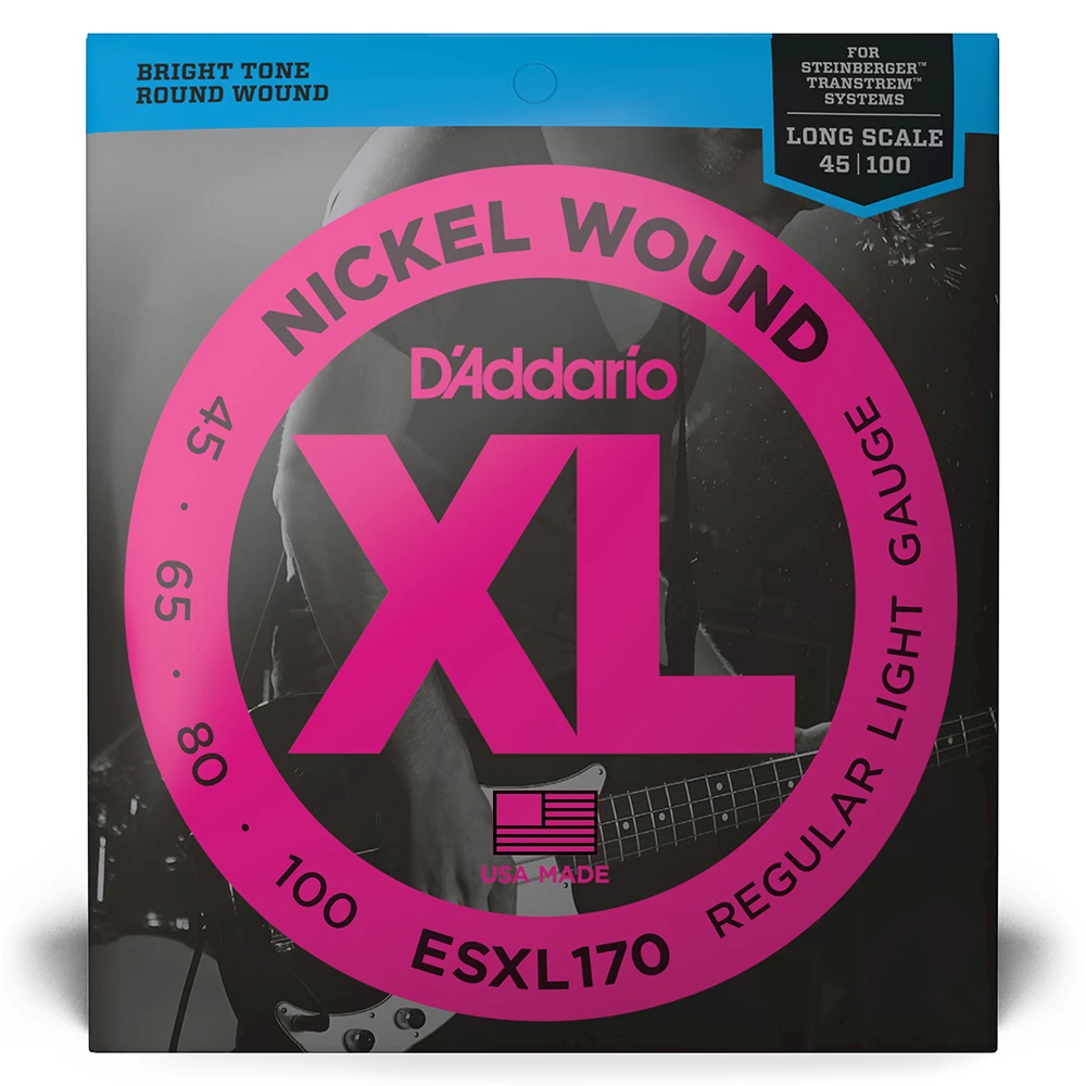 D´Addario ESXL170 045-100 Double Ball End