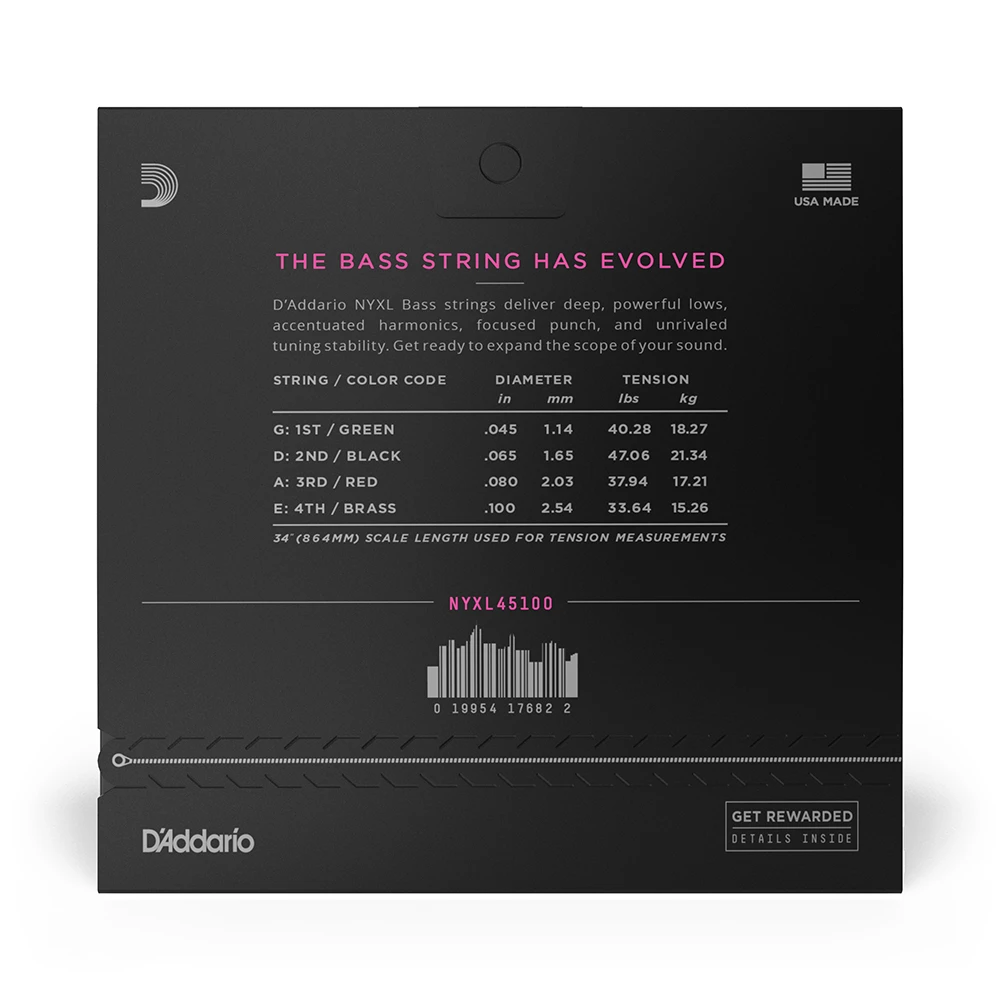 D´Addario NYXL45100 45-100