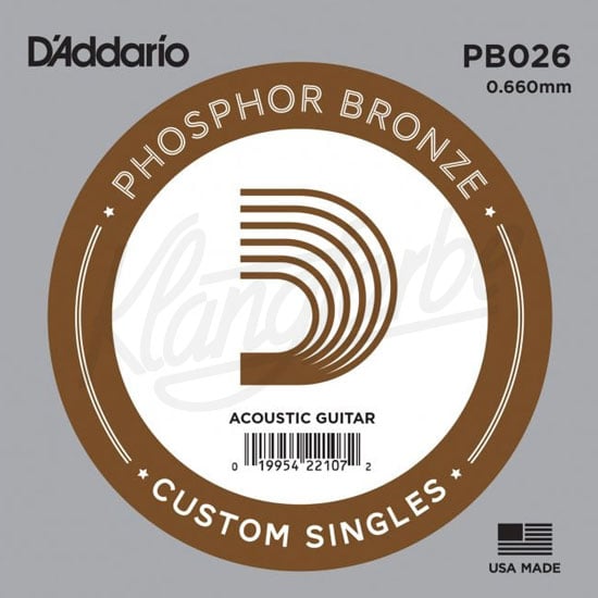 D´Addario PB026 Einzelsaite