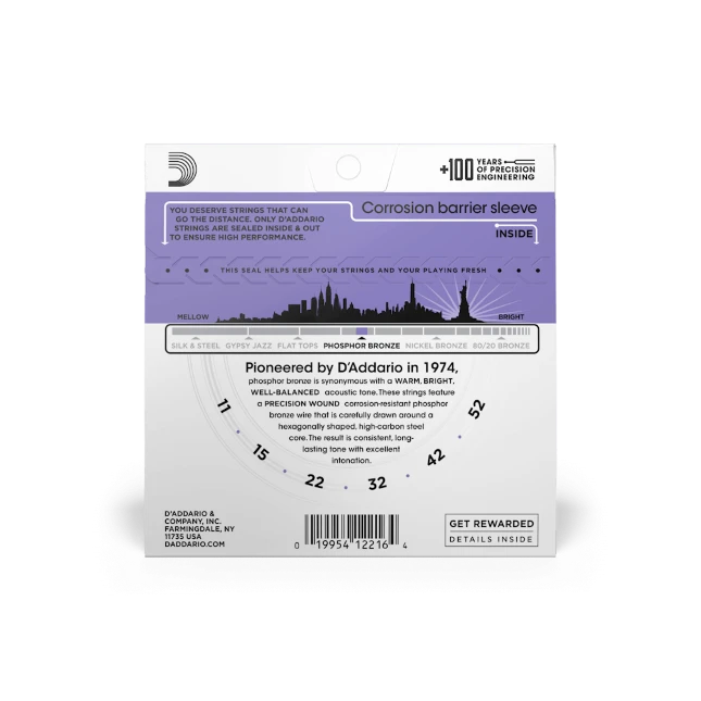 d'Addario EJ26 11-52 Set Western Phosphor