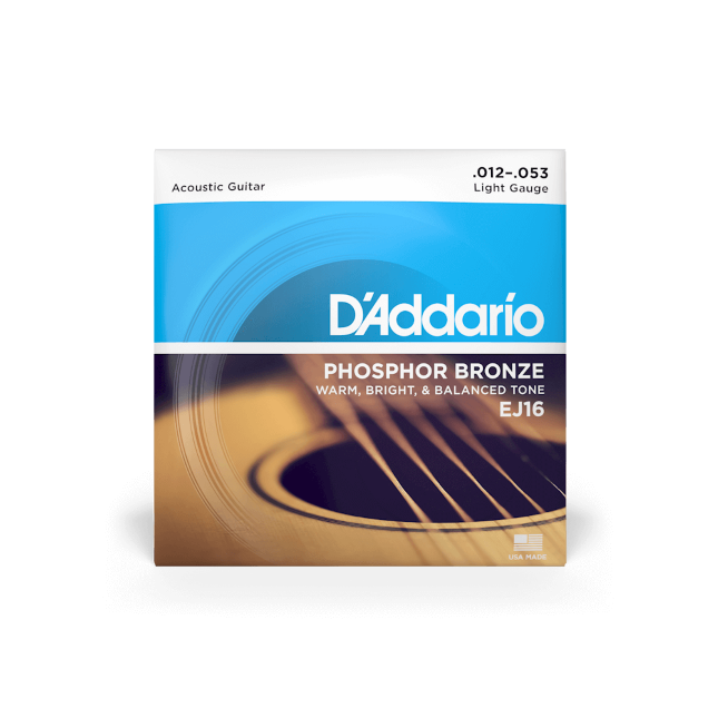 D´Addario EJ16 12-53 Phosphor Bronze