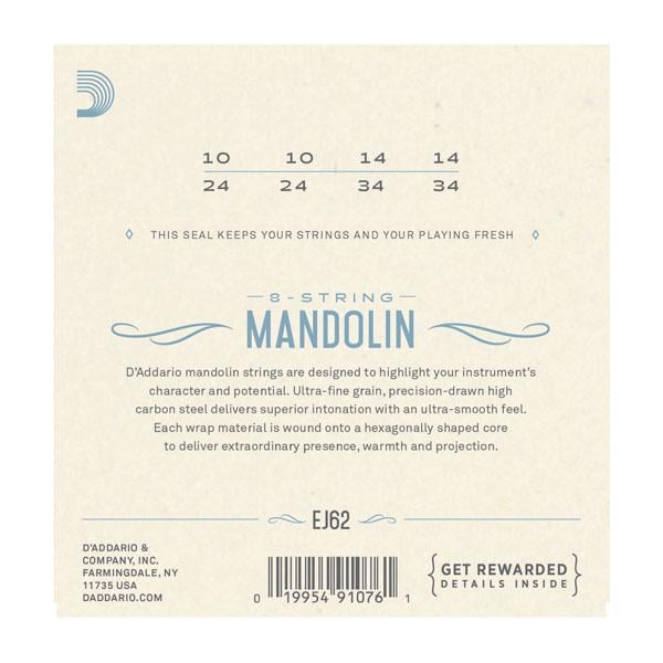 D´Addario EJ62 10-34 8-String