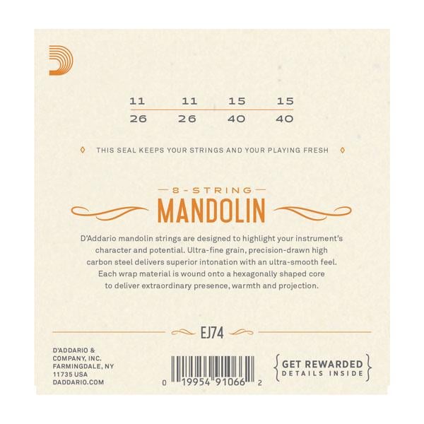 D´Addario EJ74 11-40 8-String