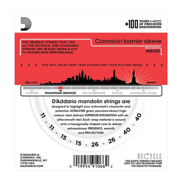 D´Addario EJ74 11-40 8-String