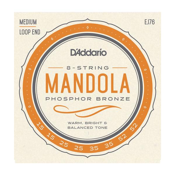 D´Addario EJ76 15-52 8-String