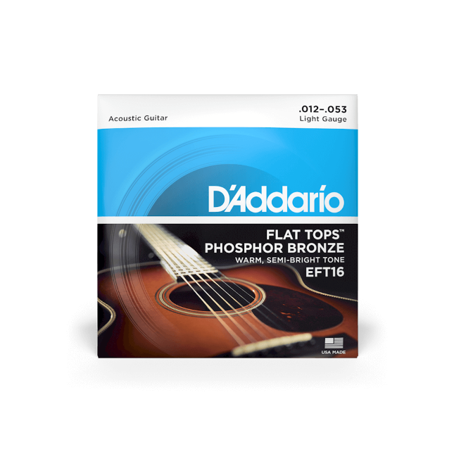 D´Addario EFT16 Flat Tops