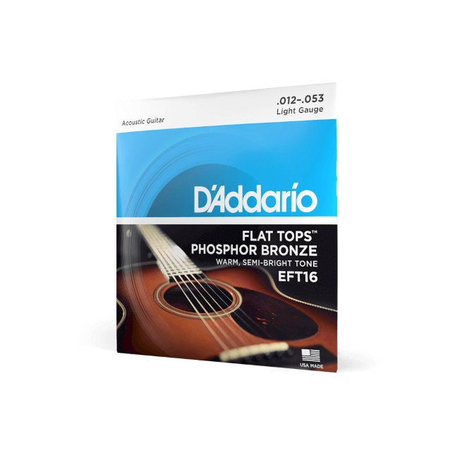 D´Addario EFT16 Flat Tops