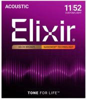 Elixir 11027 11-52 80/20 Bronze - NANOWEB