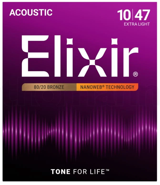 Elixir 11002 10-47 80/20 Bronze - NANOWEB