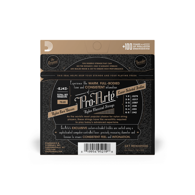 D´Addario EJ43 Pro Arte Light Tension