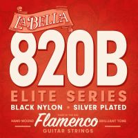 La Bella 653917 820B Saite Set Flamenco black