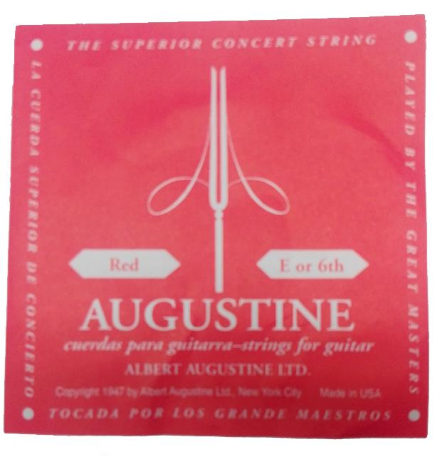 Augustine Einzelsaite E-6 Red