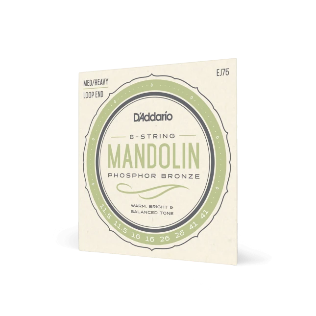 D'Addario EJ75 11,5-41 Mandoline Phosp.Bronze