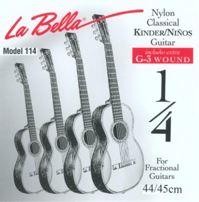 La Bella FG 114 1/4 Kindergitarrenset
