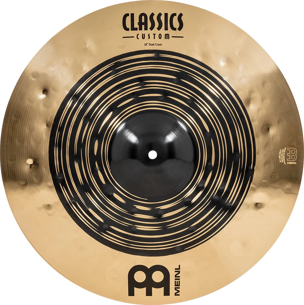 MEINL Cymbals Classics Custom Dual Crash - 18