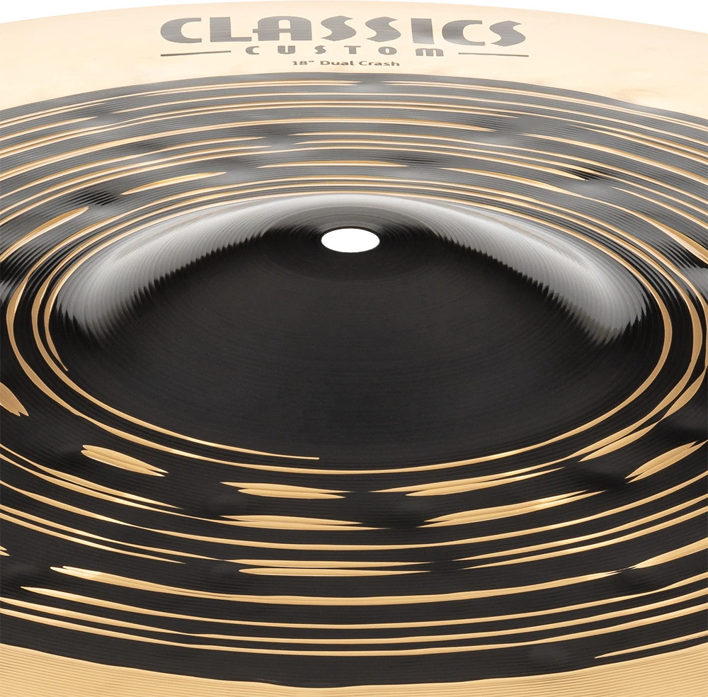 MEINL Cymbals Classics Custom Dual Crash - 18