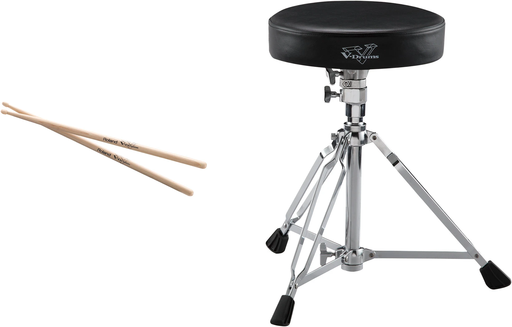 Roland Drumhocker DAP-2X Set mit Roland Sticks