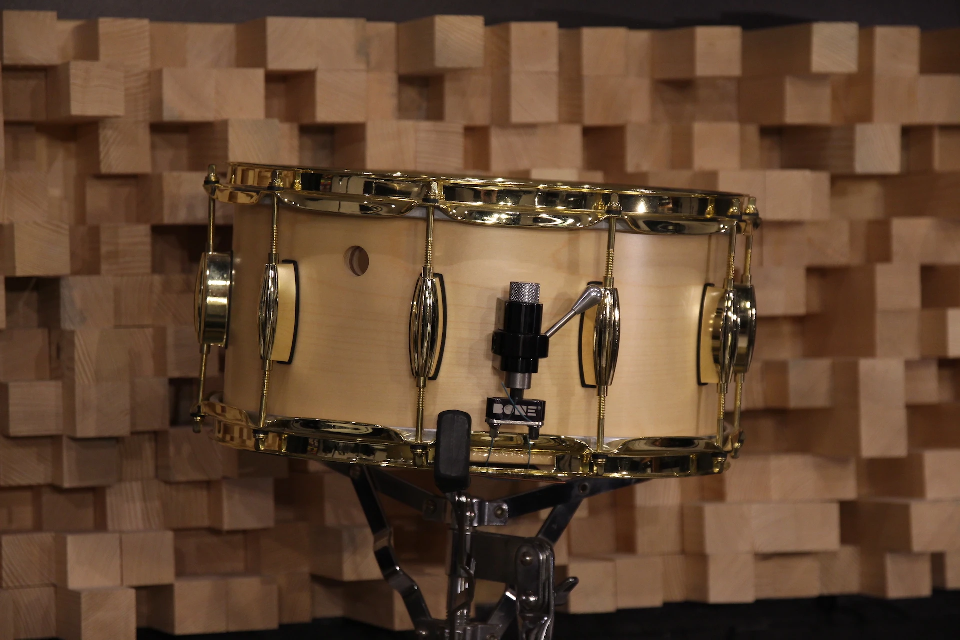 BONE Drums Massive Hybrid 14x5,5 Snare in Satin Natural