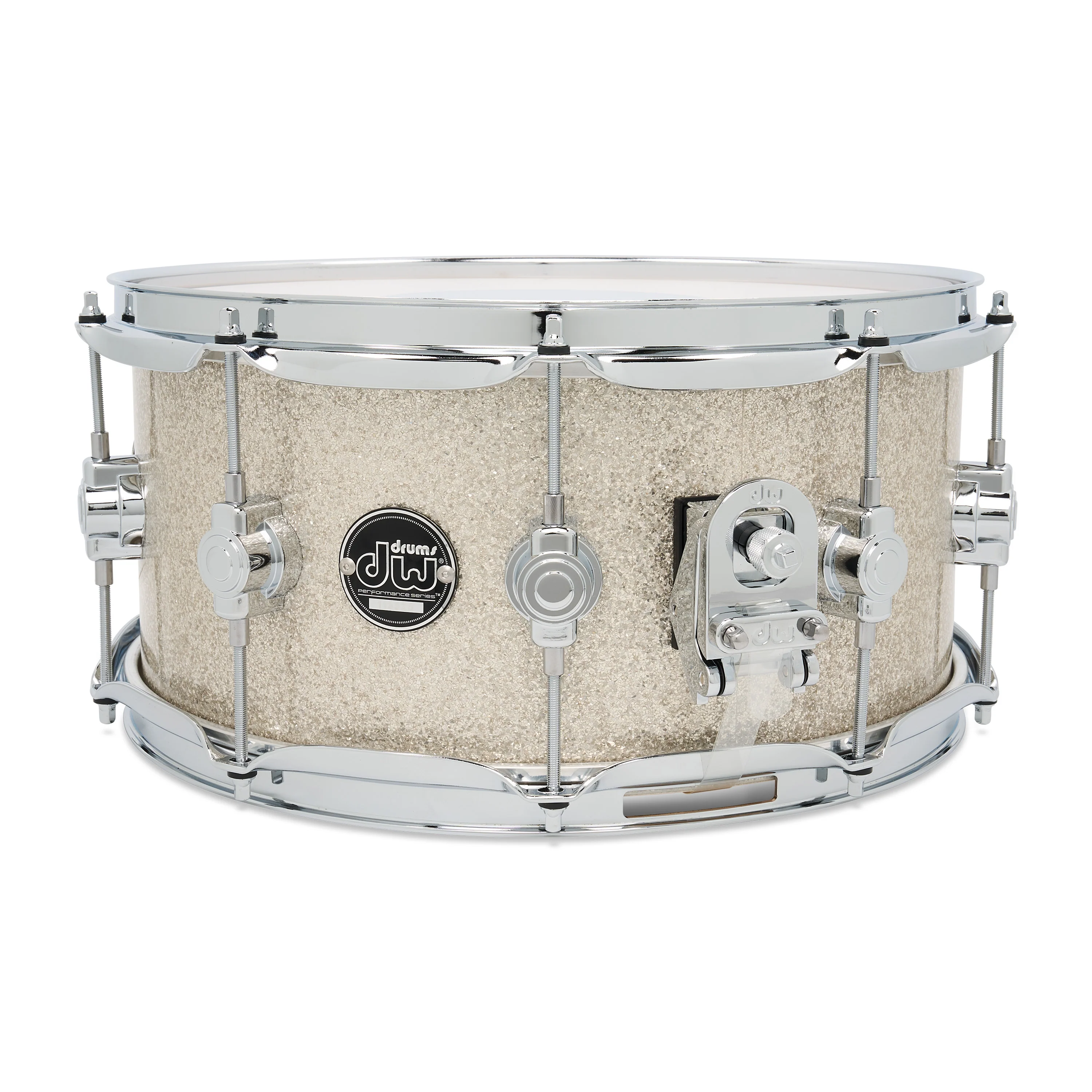 DW Performance Maple Snare 14x6,5 ltd. Broken Glass