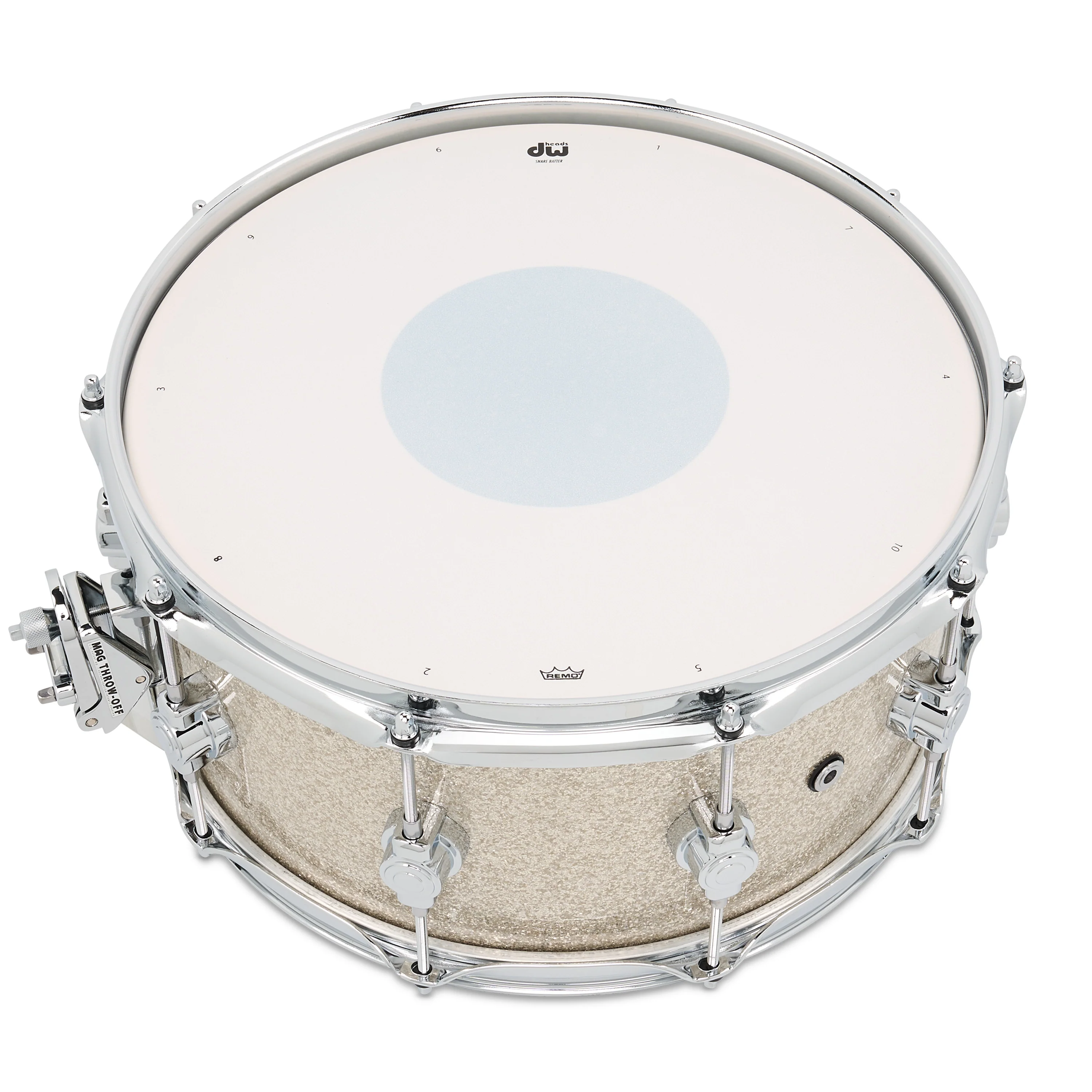 DW Performance Maple Snare 14x6,5 ltd. Broken Glass
