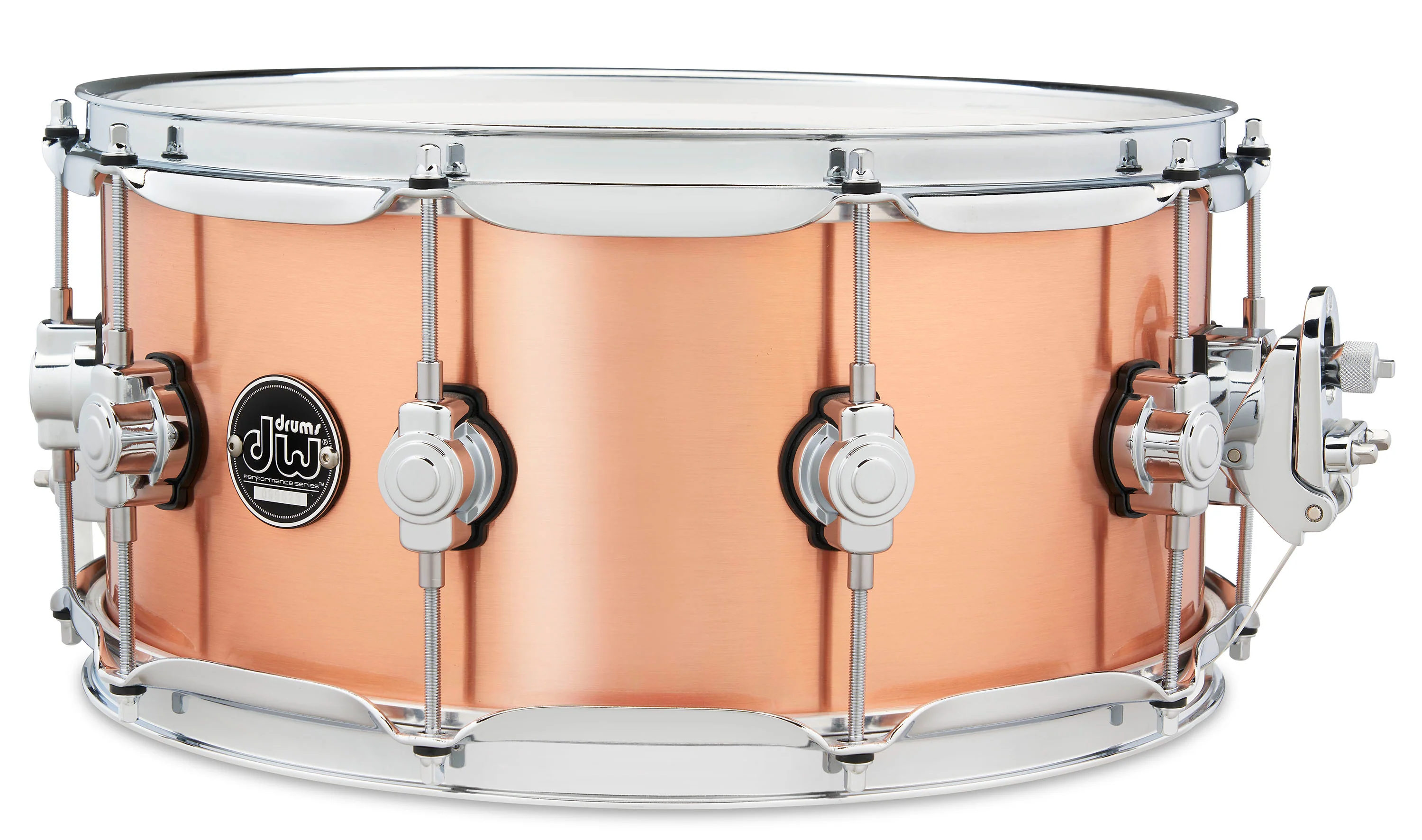DW Performance Copper Snare 14x6,5 chrome Hardware