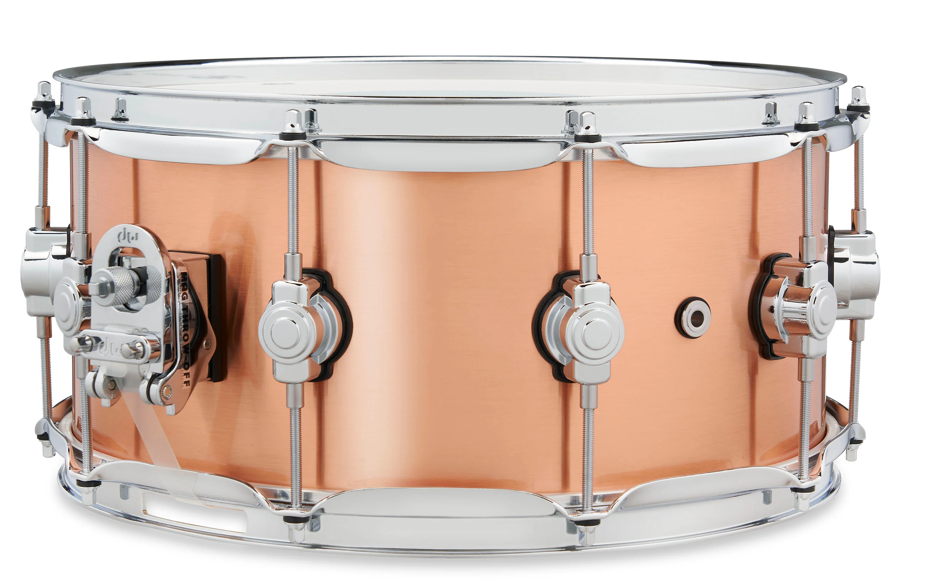 DW Performance Copper Snare 14x6,5 chrome Hardware