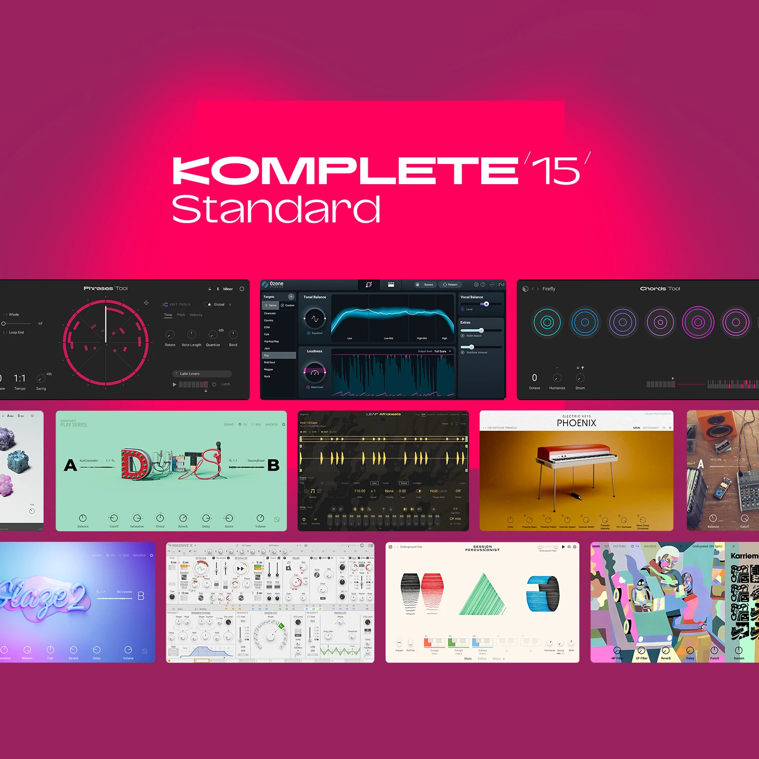 NI Komplete-15 STANDARD Upgrade for KSelect Box