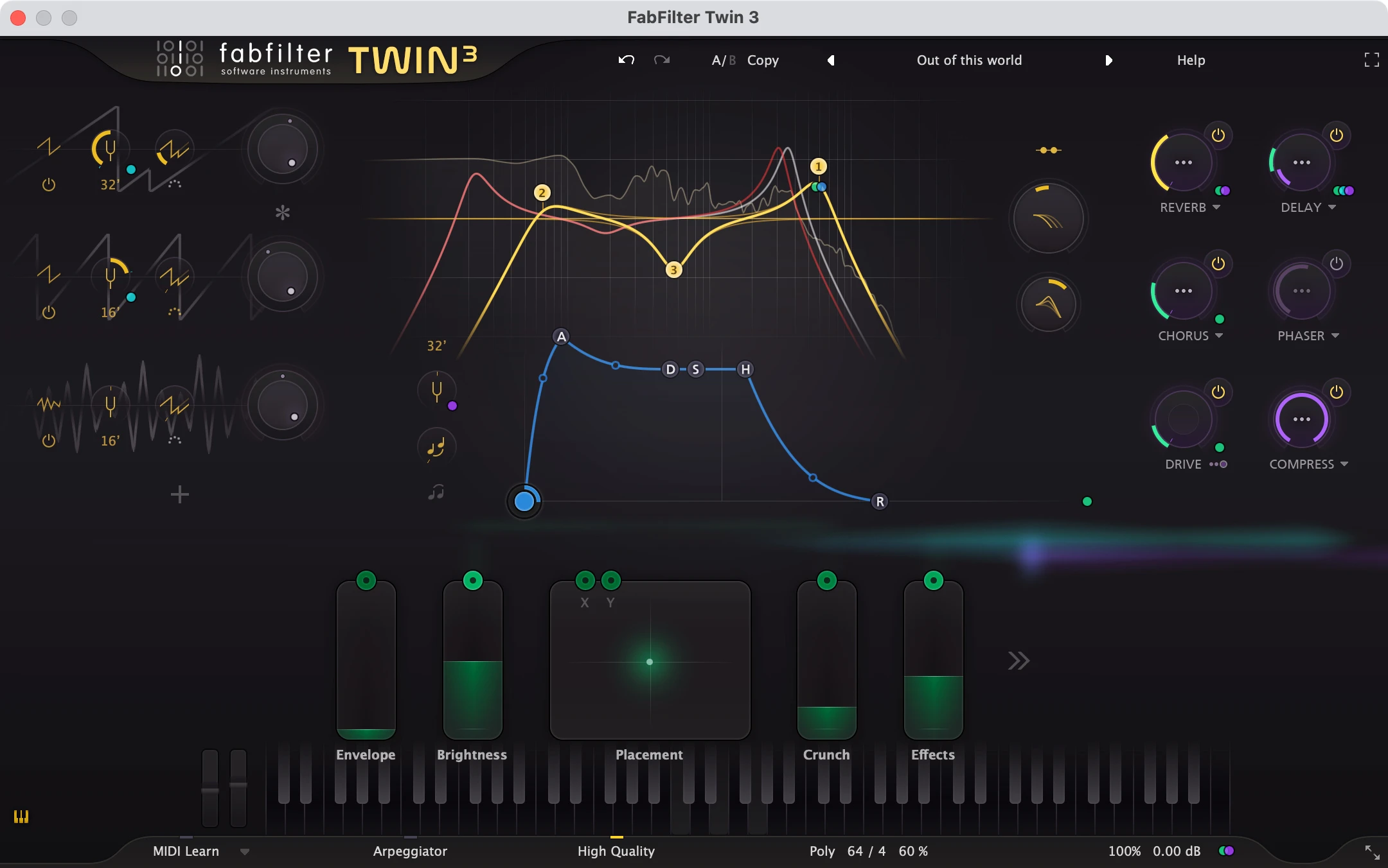 FabFilter Twin-3 64stimmiger Synthesizer