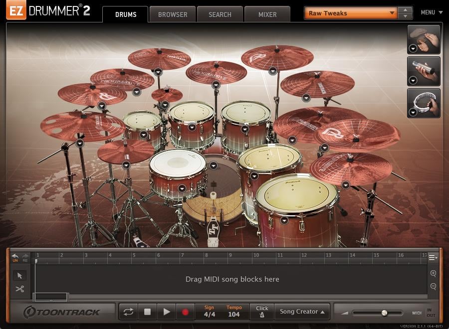 Toontrack EZX Progressive